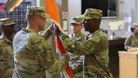 25th Strategic Signal Battalion Change Of Command