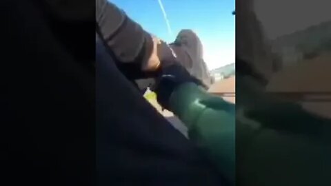 WHEELIE FAIL BROKEN ANKLE