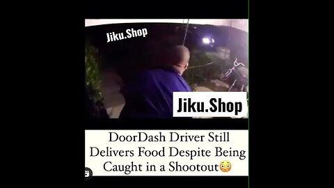 Door Dash driver gets caught up in the wrong hood and still delivers food.