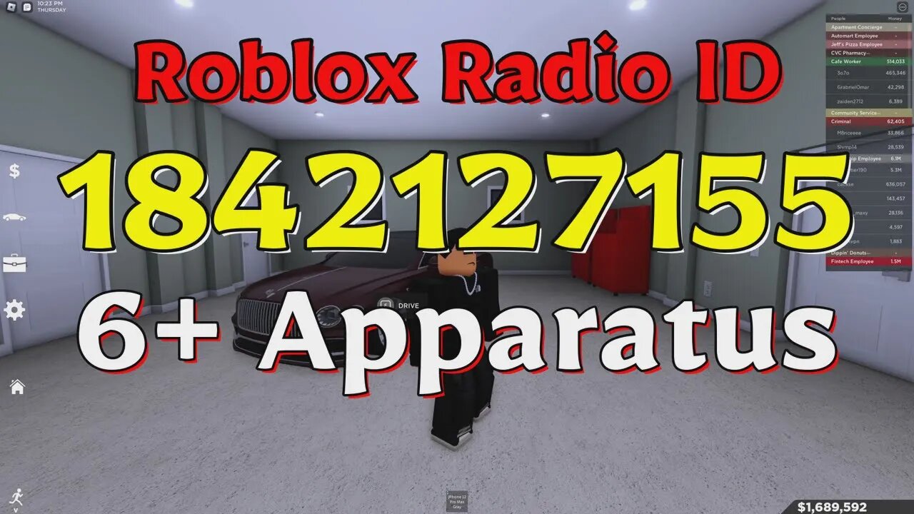 Apparatus Roblox Radio Codes/IDs