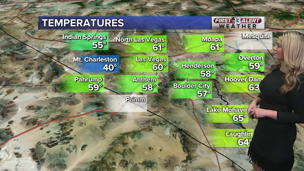 13 First Alert Las Vegas evening forecast | Jan. 2, 2020