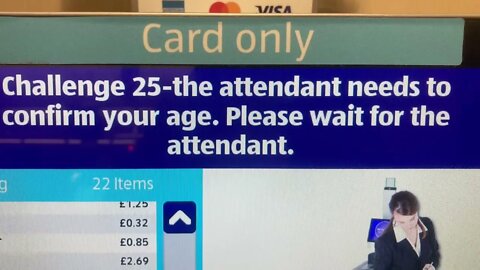 Checked for my age at Aldi for safety razors