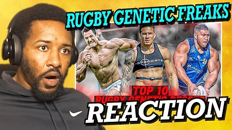 TOP 10 GENETIC FREAKS OF RUGBY | REACTION!!!