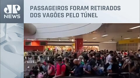 Falha elétrica paralisa Linha 4-Amarela de metrô em SP nesta terça (13)