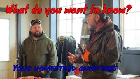 Your Homestead Questions and Wellness Wednesday