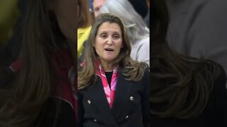 Freeland Is Getting Rich Off Climate Change #shorts