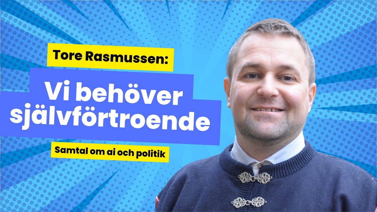 Tore Rasmussen: Vi behöver självförtroende