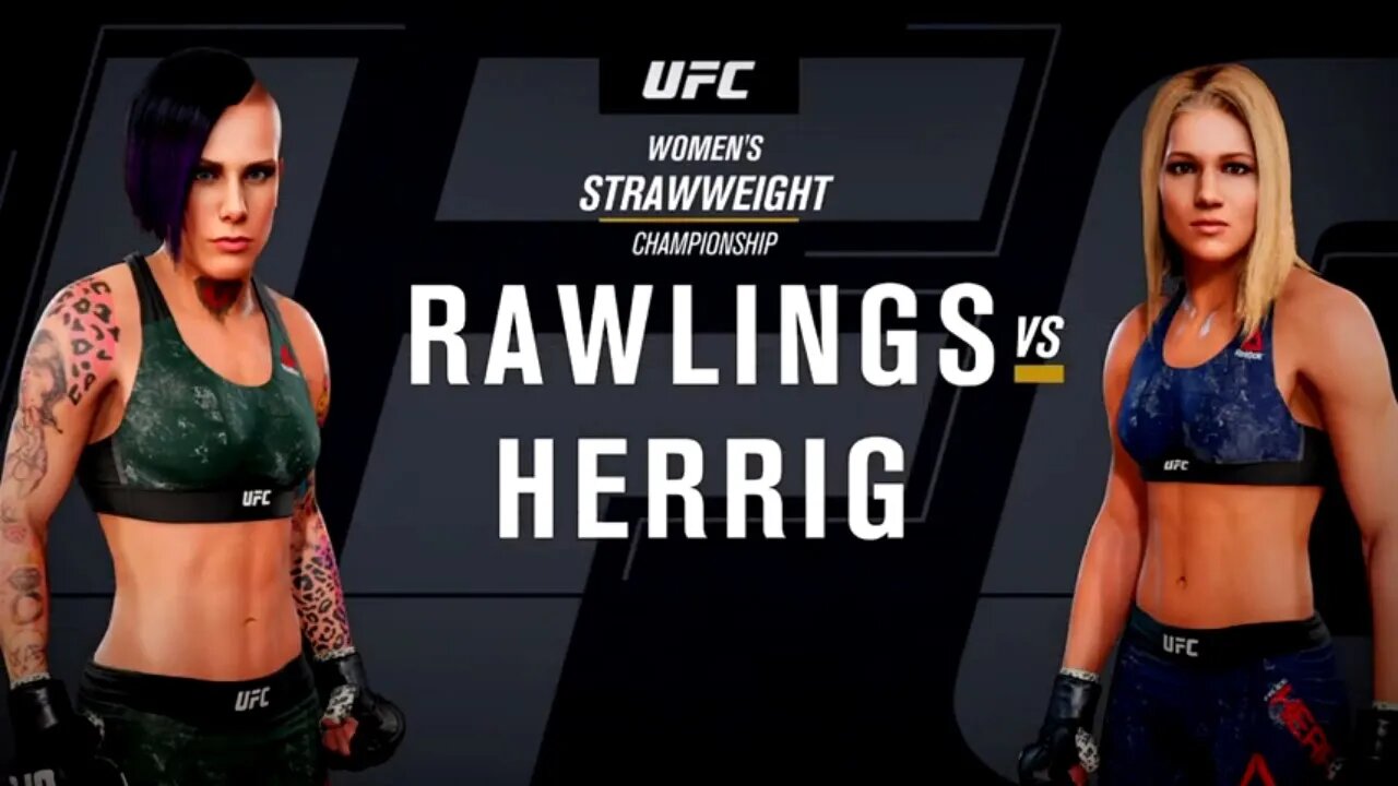 EA Sports UFC 3 Gameplay Felice Herrig vs Bec Rawlings