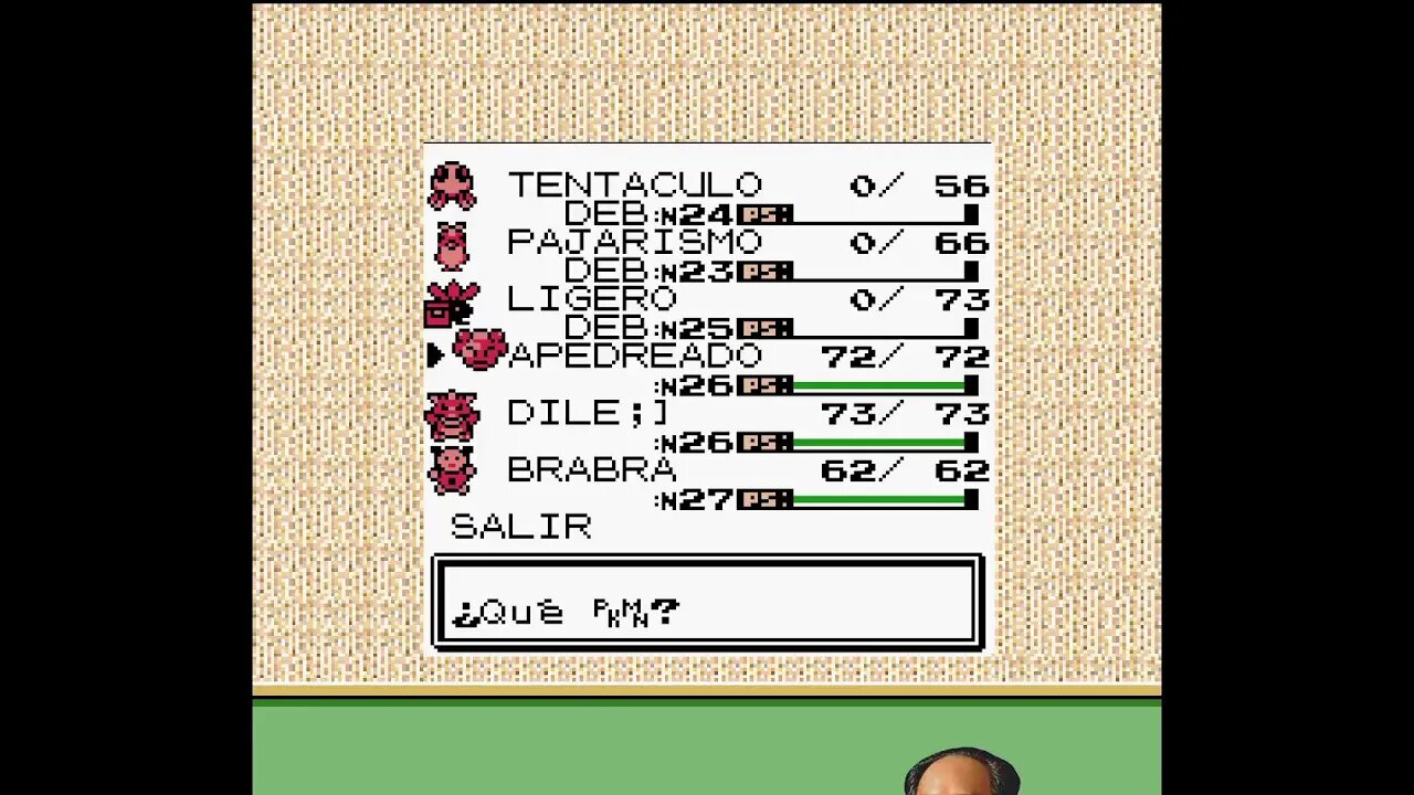 Some Vanilla Pokemon Crystal, If you can read it