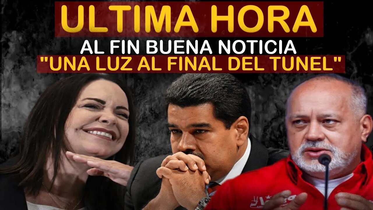 🔴SUCEDIO HOY! URGENTE HACE UNAS HORAS! UNA LUZ AL FINAL DEL TUNEL - NOTICIAS VENEZUELA HOY