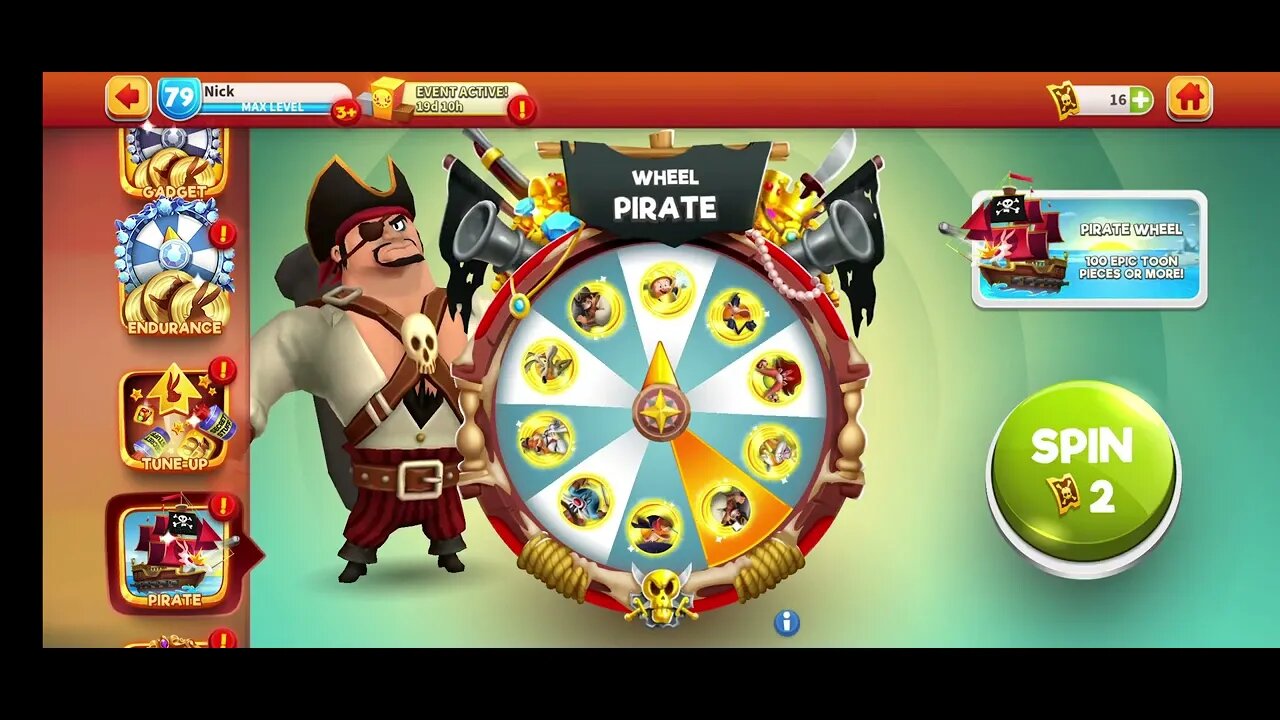 22 War Tickets - 11 Pirate Wheel Spins - Looney Tunes World of Mayhem - Subscribe for more