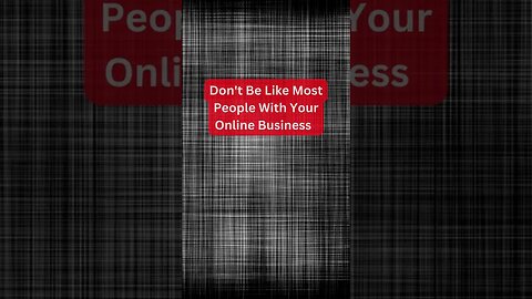 Don't Be Like Most People With Your Online Business #shorts #makemoneyonline #affiliatemarketing