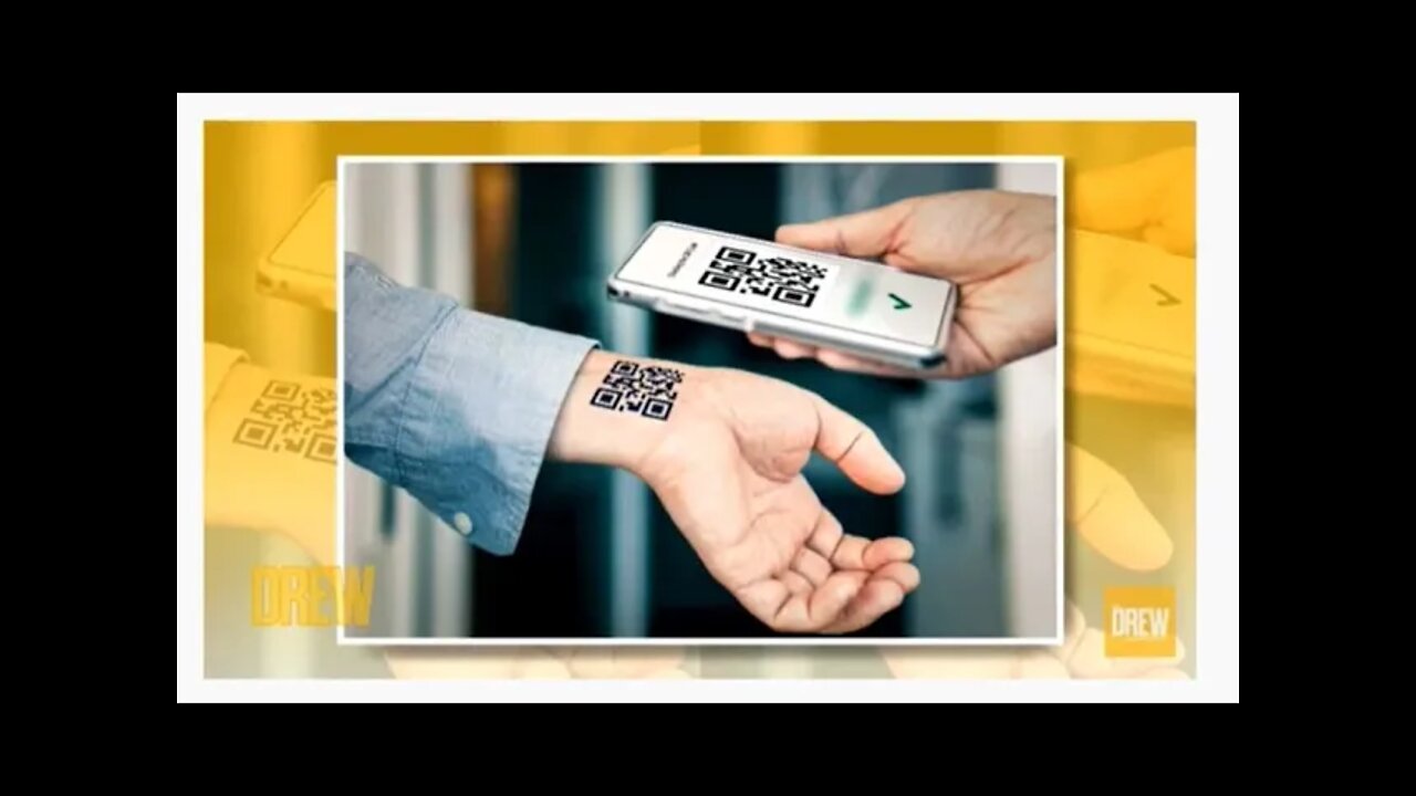 QR Code Tattoo??? || Drew Barrymore show || Drew News || The Mark Of The Beast??? #Shorts