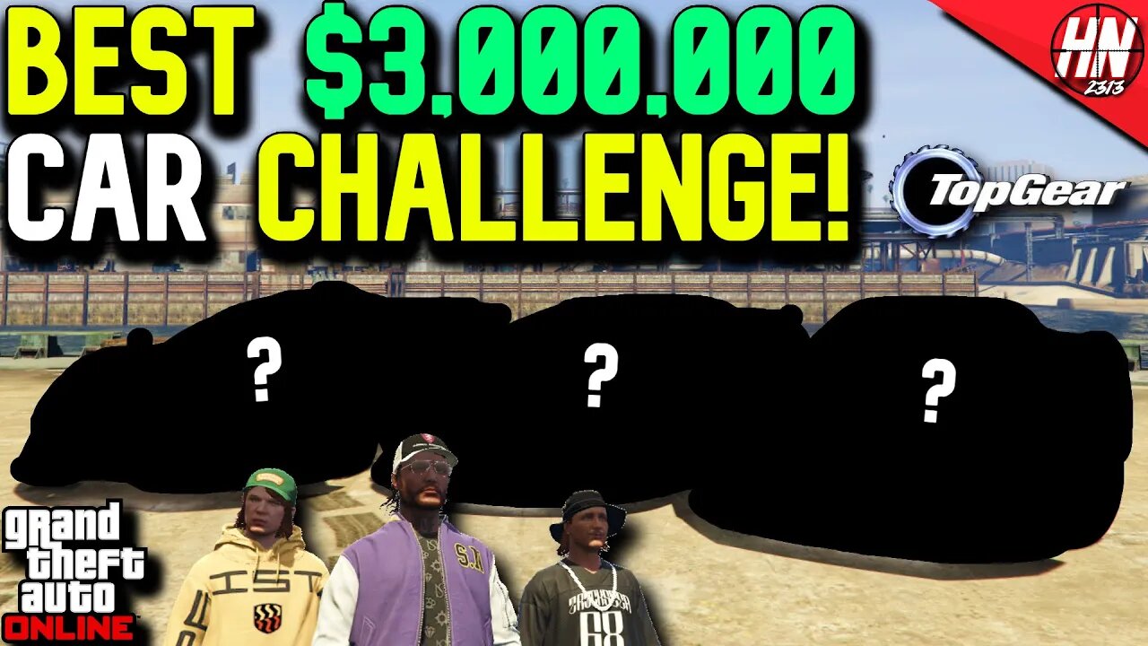 GTA 5 Online Best $3,000,000 Car Challenge! ft. @gtanpc @twingeplaysgames