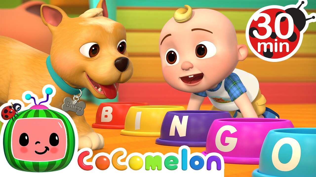 Bingo Was His Name-O MORE Dog Songs! CoComelon Nursery Rhymes