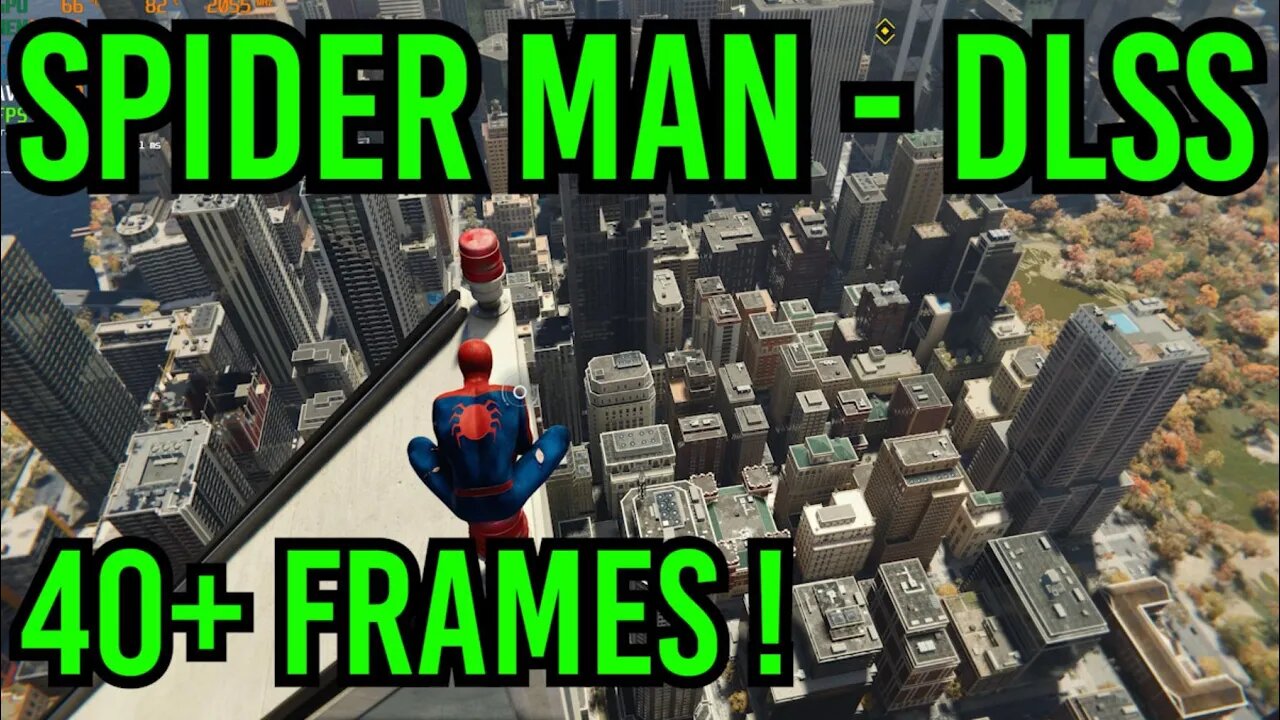 Spider Man - Teste DLSS !