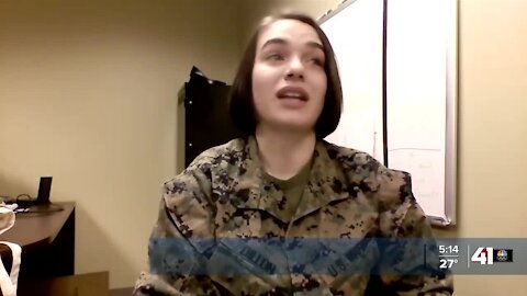 2 Marines recruited in Kansas City among 1st females set to train in San Diego