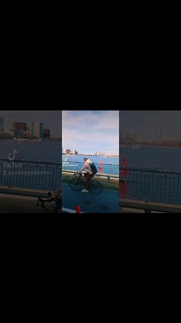 MIT student Para sailing on the Charles River#makegoviral #shorts#blackyoutube