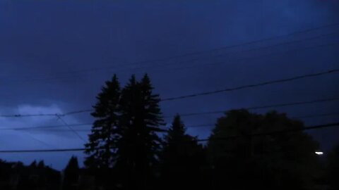 Thunder storm September,22,2022 12:30am