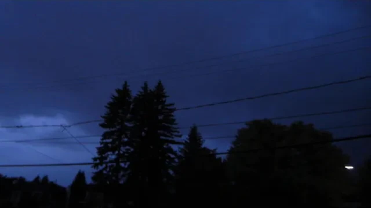 Thunder storm September,22,2022 12:30am