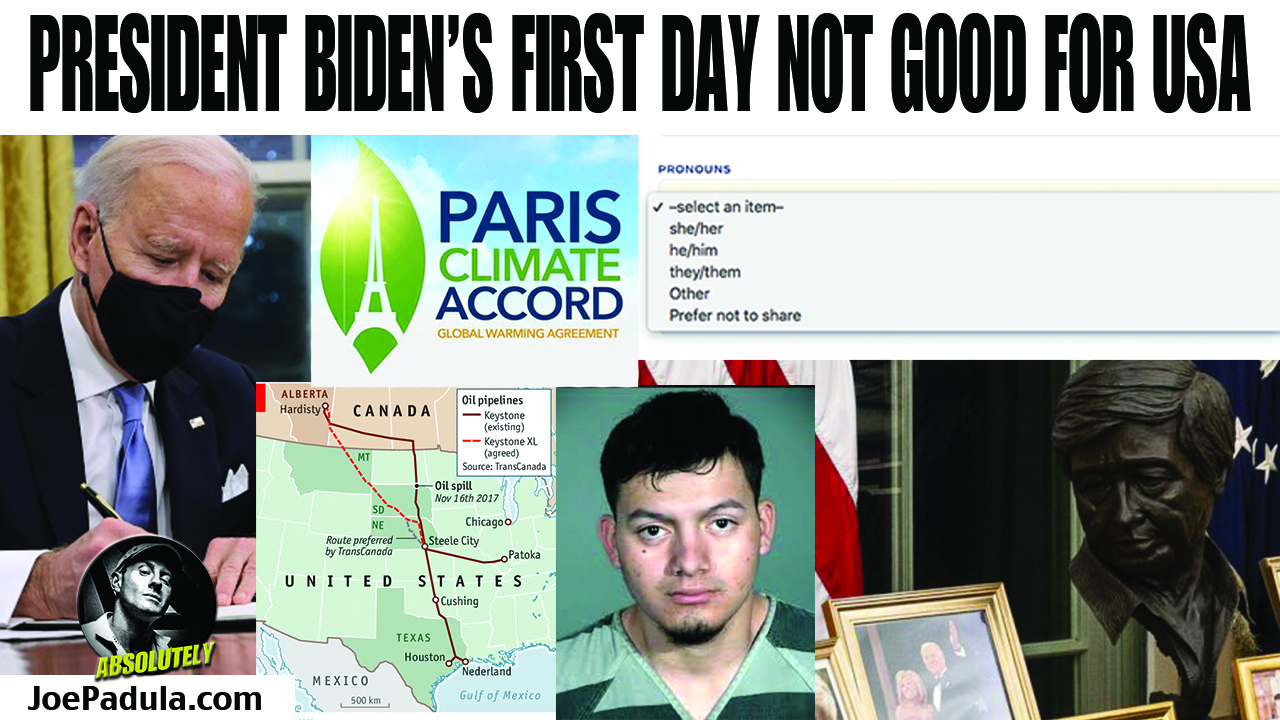 President Biden's First Days Not Good for USA