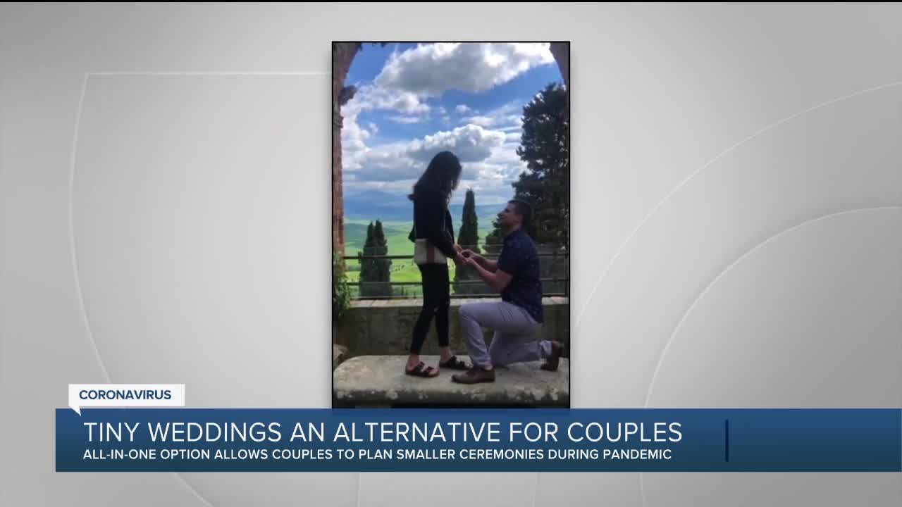 Tiny Weddings offers alternative to couples affected by COVID-19