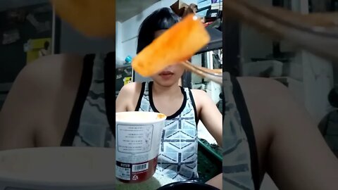 First time trying spicy toppoki #shorts