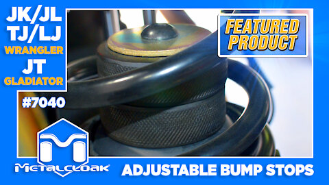 Introducing the MetalCloak Adjustable Bump Stop System