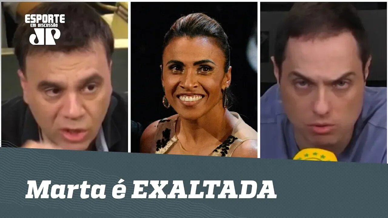 Marta é EXALTADA após 6º melhor do mundo: "ela é incrível!"