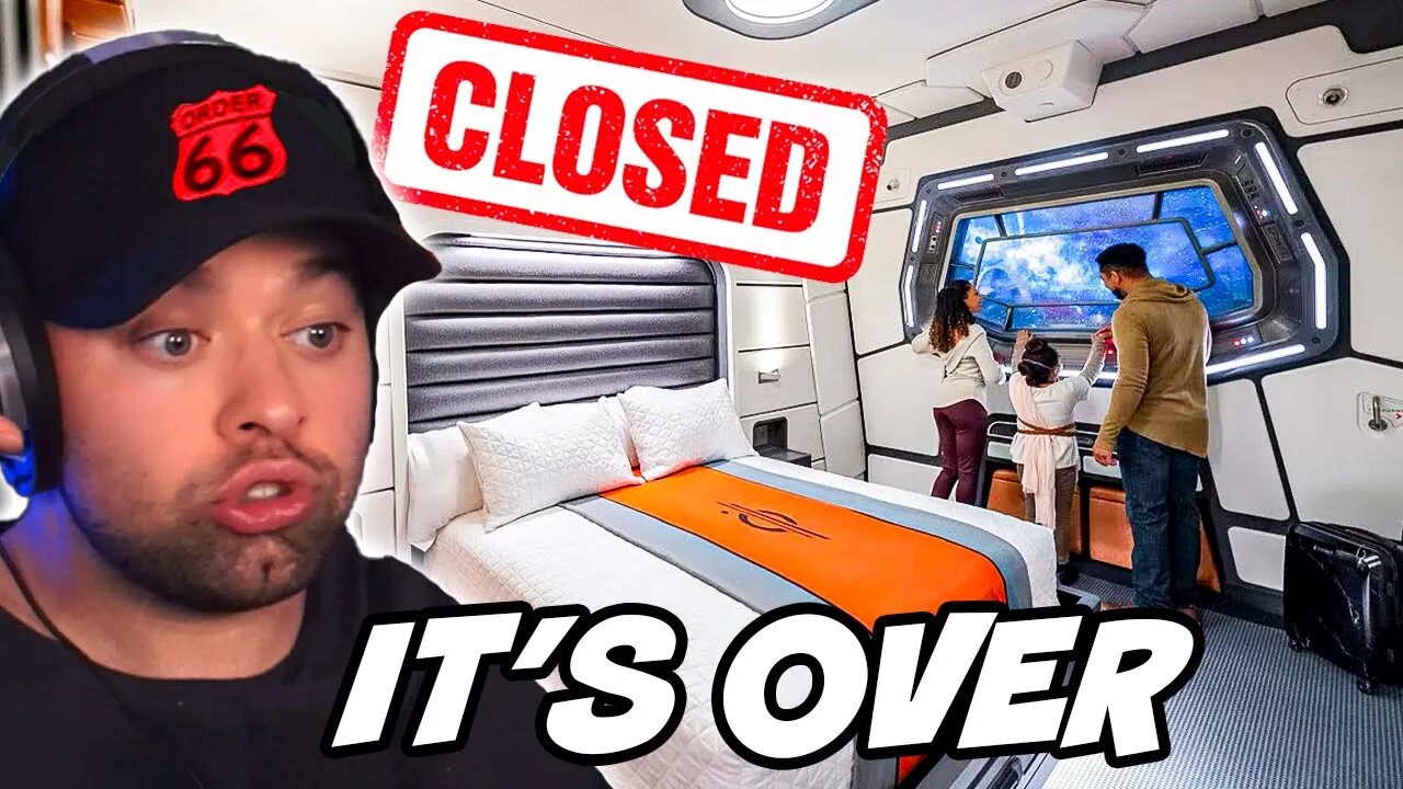 Disney CLOSES Star Wars Hotel - NOT SURPRISED