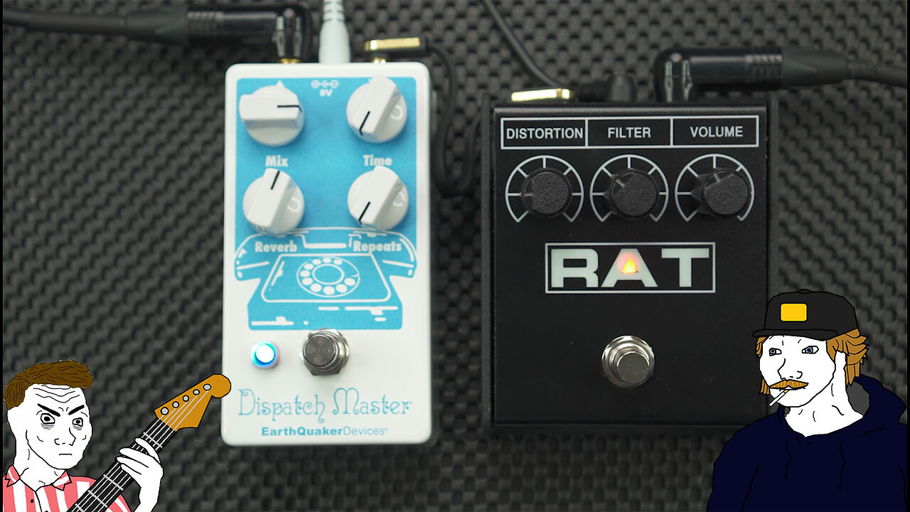 ProCo RAT 2 + EarthQuakerDevices Dispatch Master