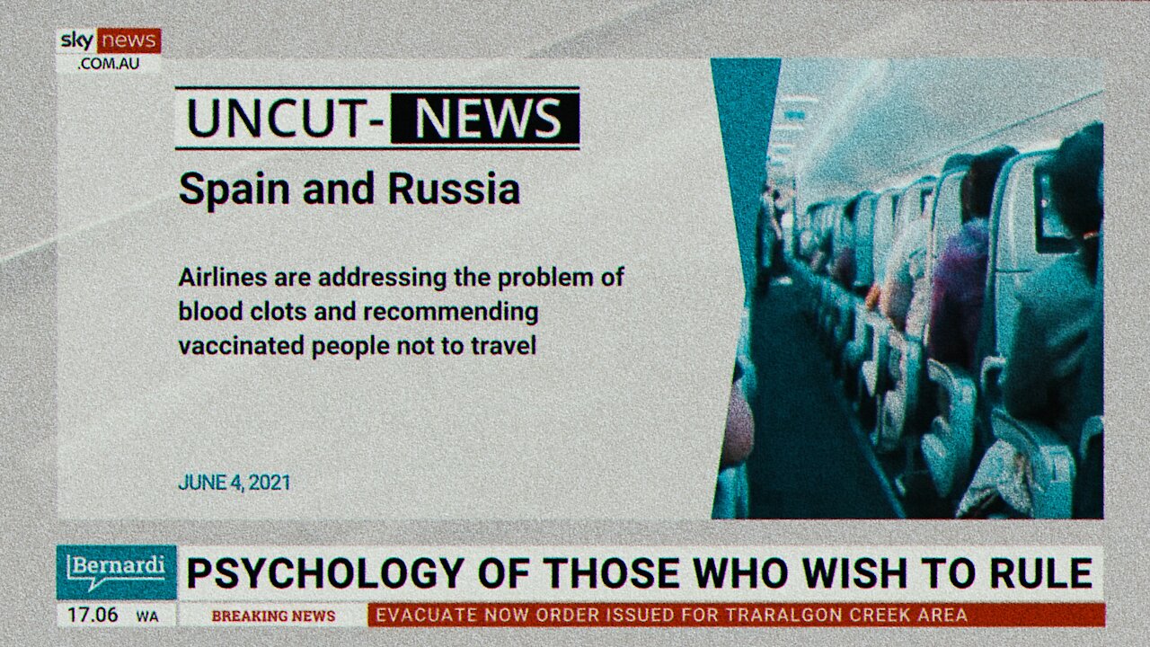 Spanish & Russian Airlines Recommend Vaccinated People Not To Travel Due To Blood Clots | 21.06.2021