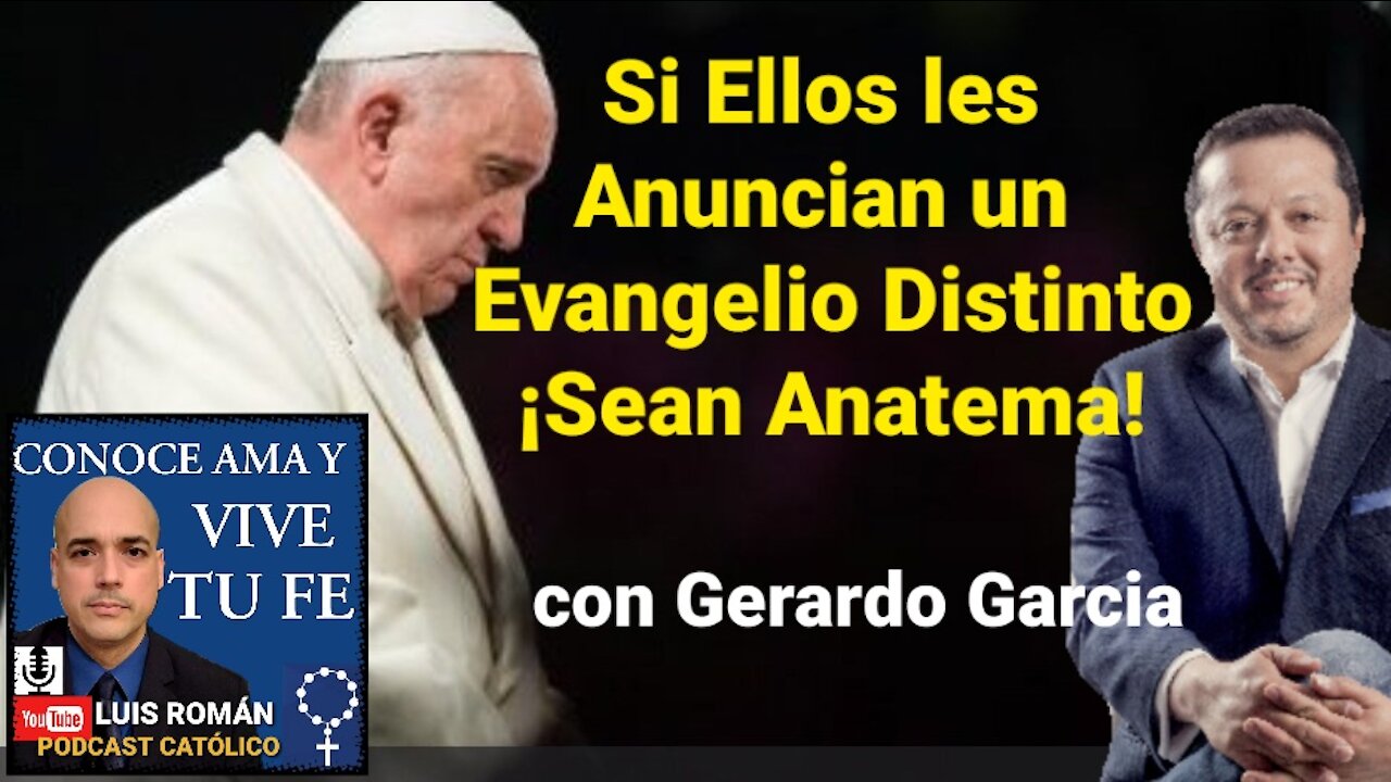 ¡DISCERNIMIENTO‼ Si les anuncian un EVANGELIO distinto. Gálatas1,8 / Luis Roman y Gerardo Garcia