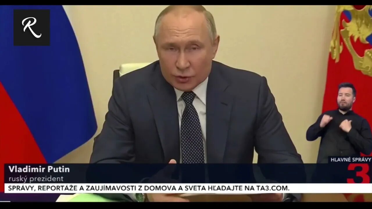 Putin - reakcia na sankcie, tu mame co sme chceli, však Heger, Čaputova, Korčok...