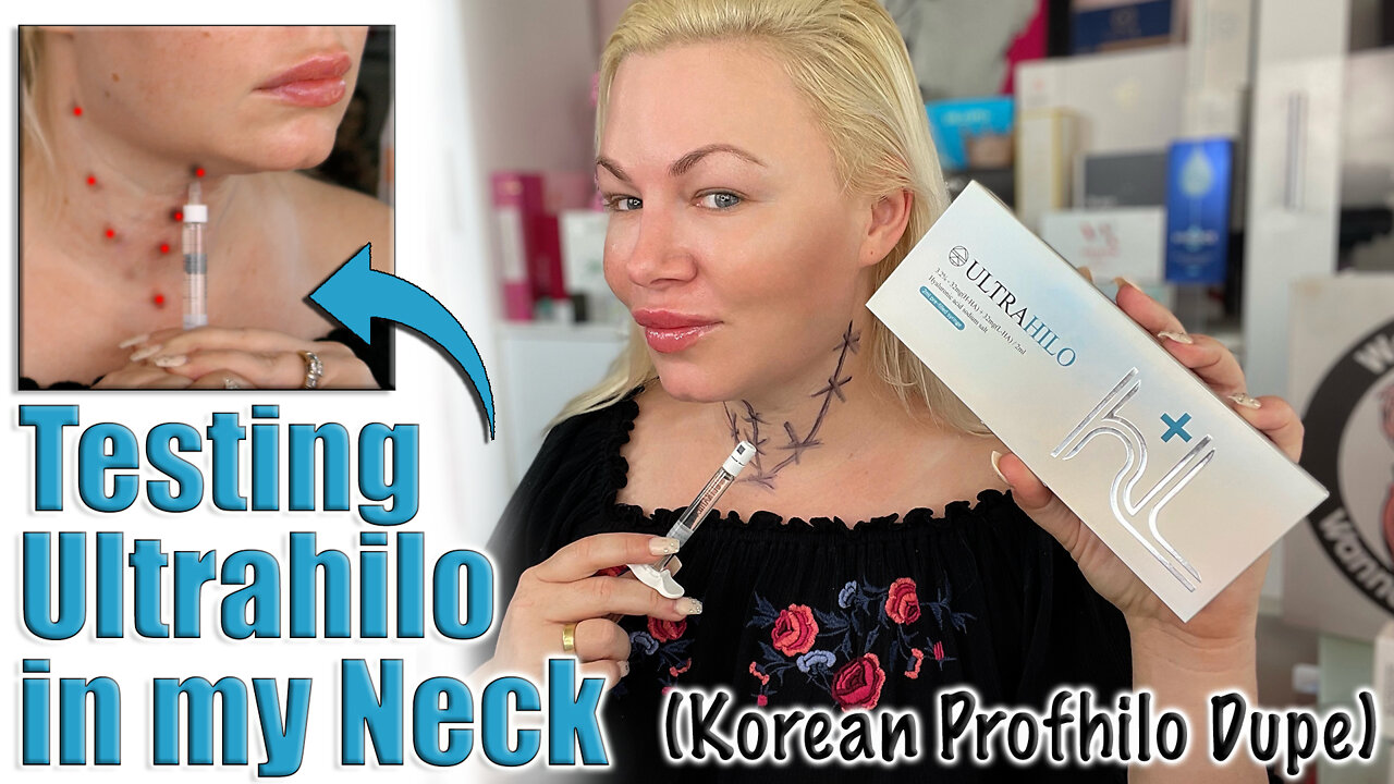 Testing Ultrahilo in my Neck (Korean Profhilo Dupe from Celestapro) | Code Jessica10 Saves you Money