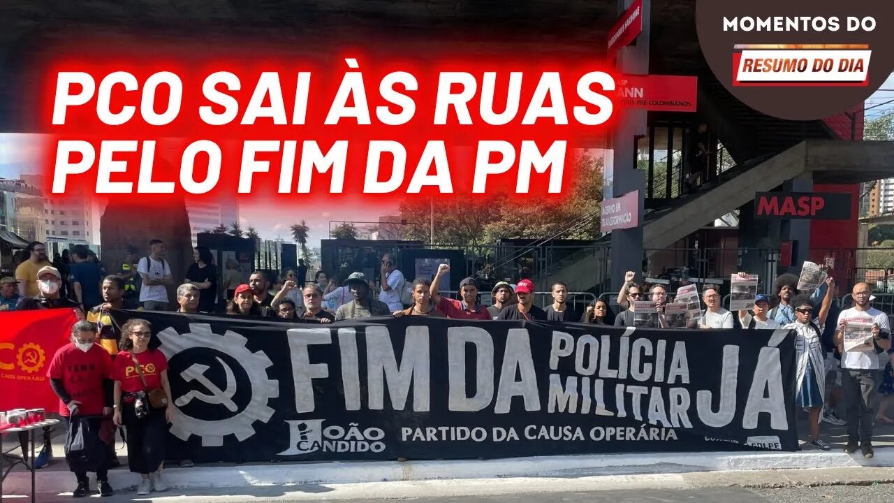 Chacina do Guarujá: militantes foram às ruas pedir o fim da polícia | Momentos do Resumo do dia