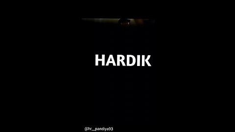 HARDIK PANDYA Cricketer