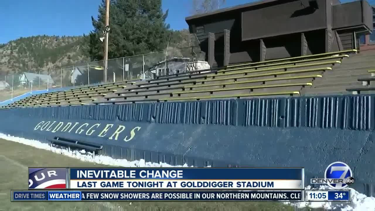 Last game Friday at Gold Digger Stadium