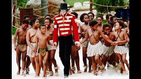 Michael Jackson follow the beat of Africa