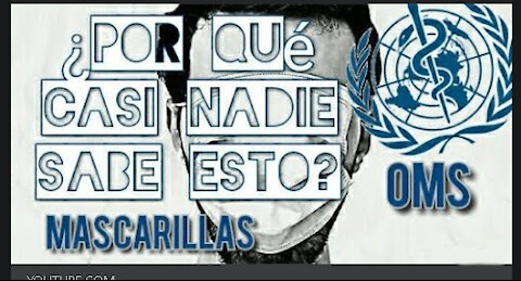 Las Mascarillas y el Coronavirus ¿Qué dice la OMS?