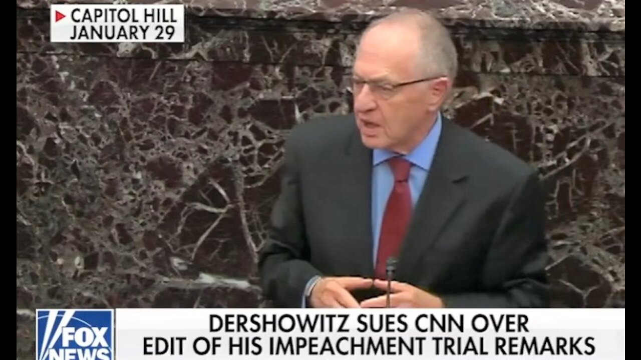 Alan Dershowitz files $300 million defamation suit against CNN