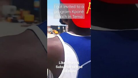 I was invited to a program in Kponé, Ghana. And I said yes!! Do subscribe to receive notifications!