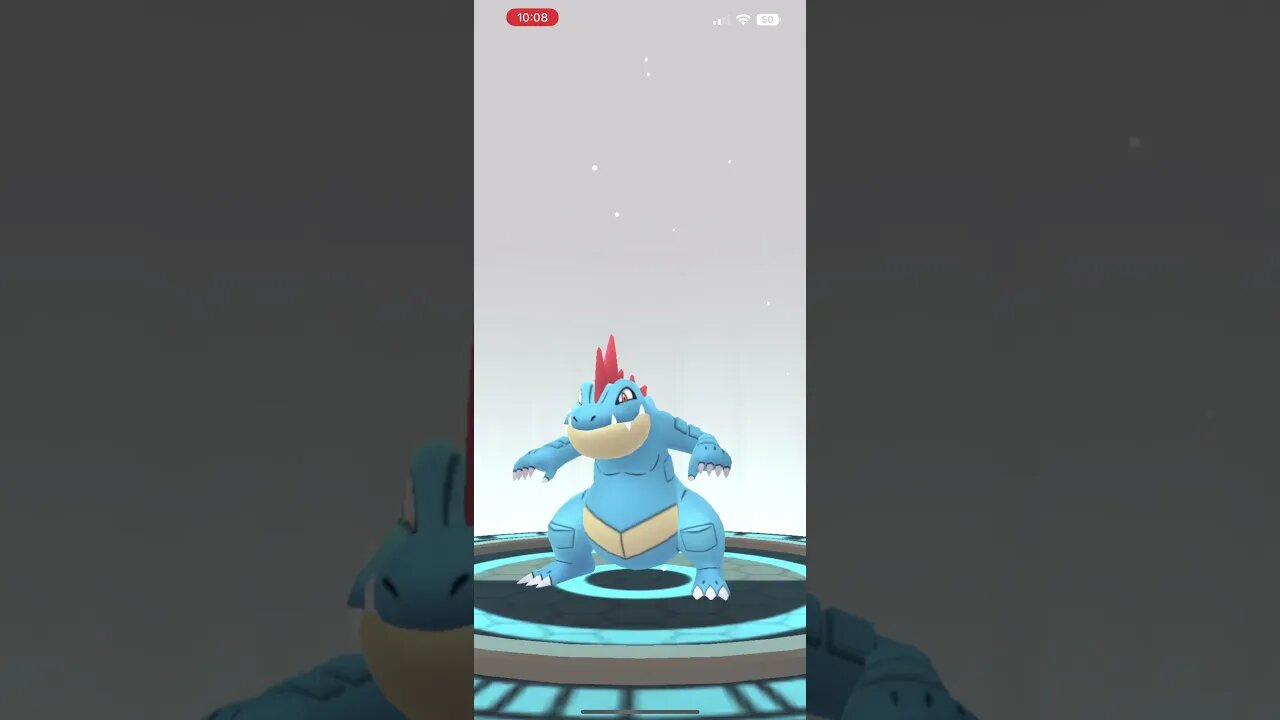 Pokémon Go - Croconaw Evolution (Feraligatr)
