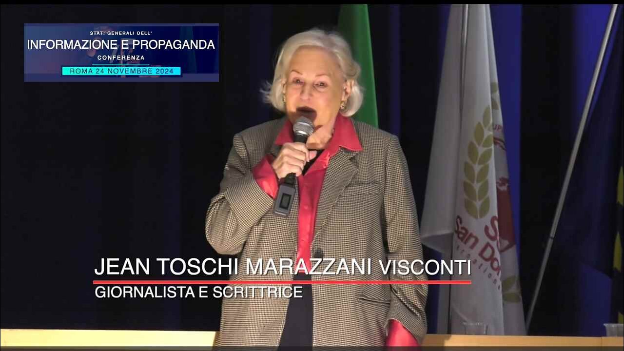 Conferenza Informazione e Propaganda: intervento di Jean Toschi Marazzani Visconti