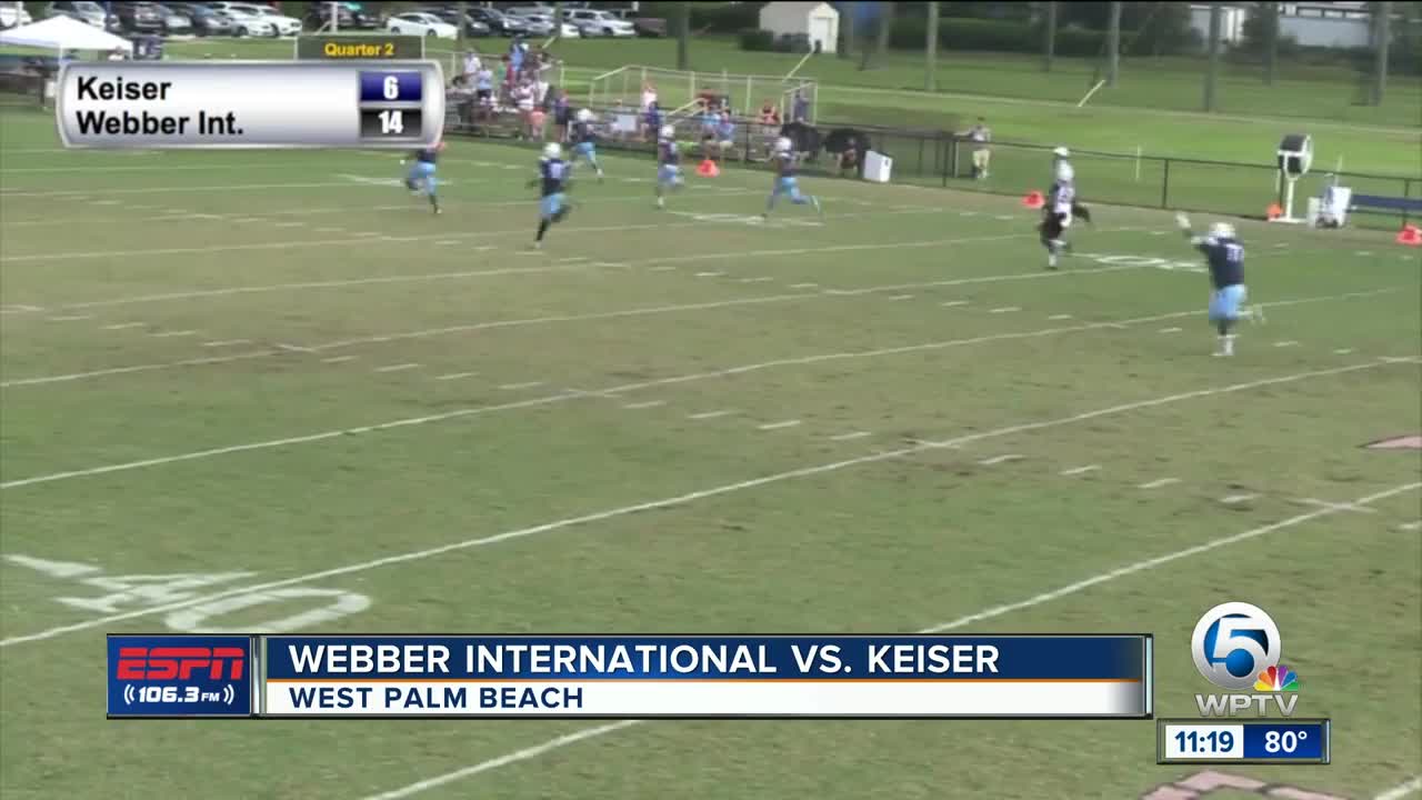 Keiser football pulls off upset win