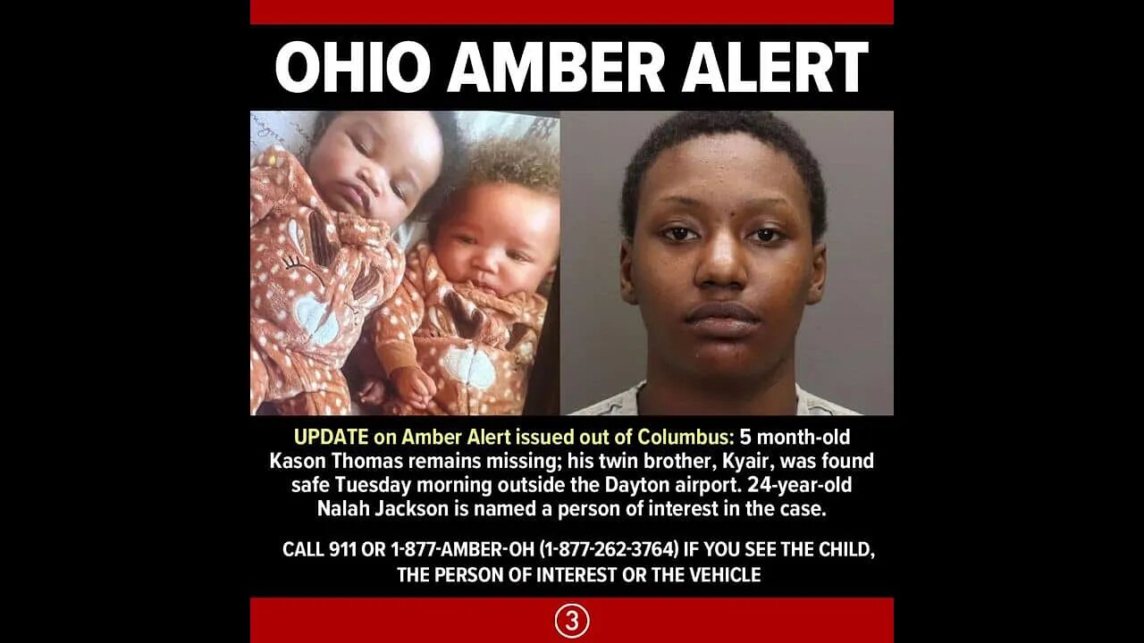 Ohio Amber Alert, Police Chief pleas for safe return of baby, Press conference.