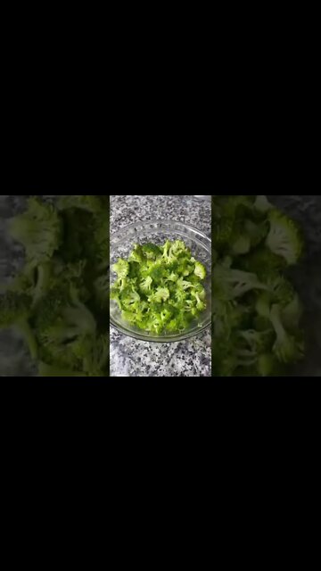 Air fryer broccoli #keto #lowcarb #airfryer #vegetables #Shorts