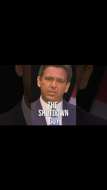 DeSantis, About How He Rejected Crist's Calls To Shut The State Down