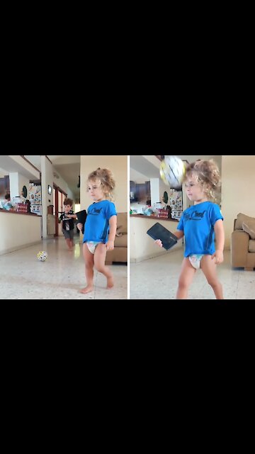 Epic slow motion captures near miss head shot