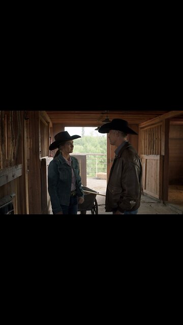 Heartland 1810 Amy and Caleb Scene in the Barn Before The Open House